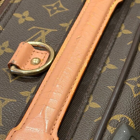 Louis Vuitton Pegase 55 Monogram Rolling Suitcase Carry-On โ Authentic - Picture 13 of 16